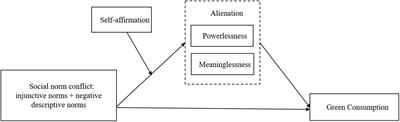 How to Solve the Social Norm Conflict Dilemma of Green Consumption: The Moderating Effect of Self-Affirmation